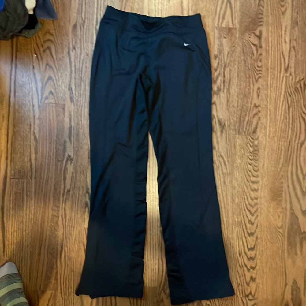 Nike Women’s Athletic Pants Flare Side Zippers Small